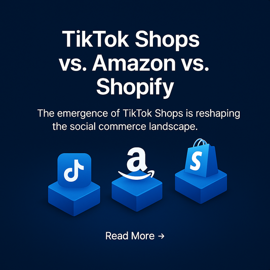 TikTok Shops vs. Amazon vs. Shopify